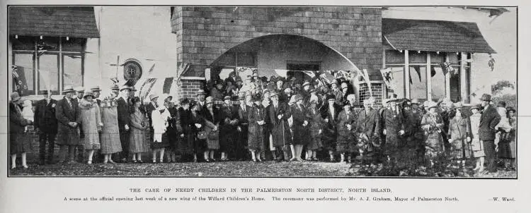The Care Of Needy Children in the Palmerston North District, North Island