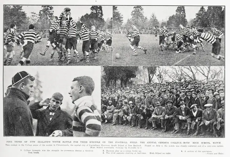 The Annual Christs College-Boys High School Match