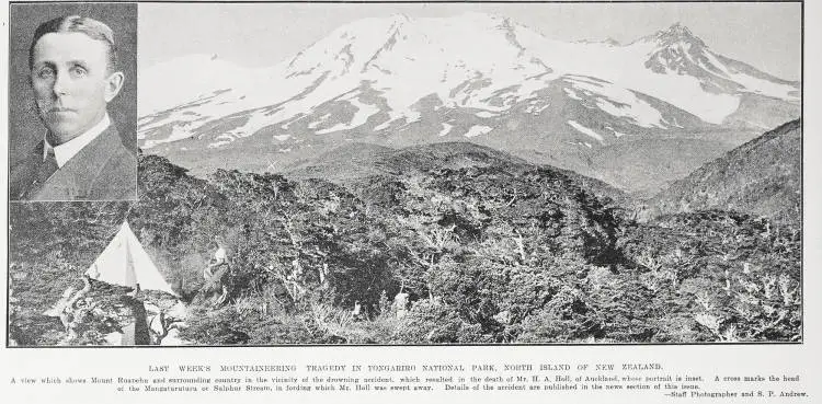 Last Week's Mountaineering Tragedy In Tongariro National Park North Island Of New Zealand