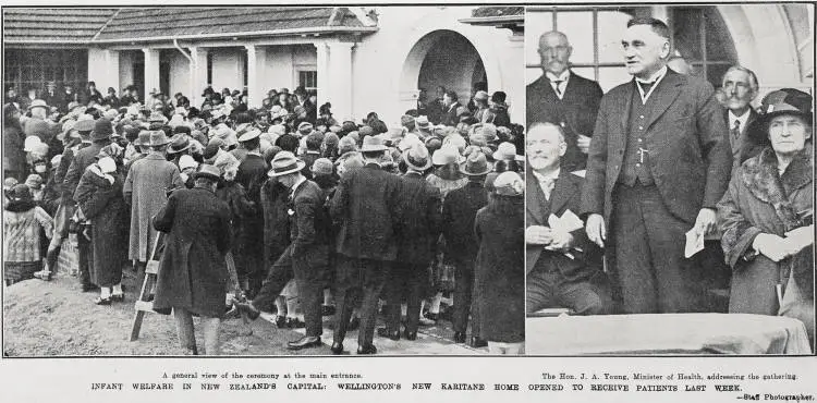 Infant Welfare In New Zealand's Capital: Wellington's New Karitane Home Opened To Receive Patients Last Week