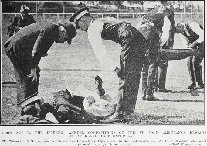 First Aid to the Injured: Annual Competitions of the St. John Ambulance Brigade