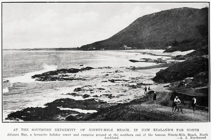 At The Southern Extremity of Ninety-Mile Beach, In New Zealand's Far North