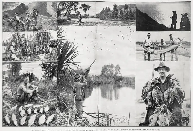 New Zealand, the sportsman's paradise