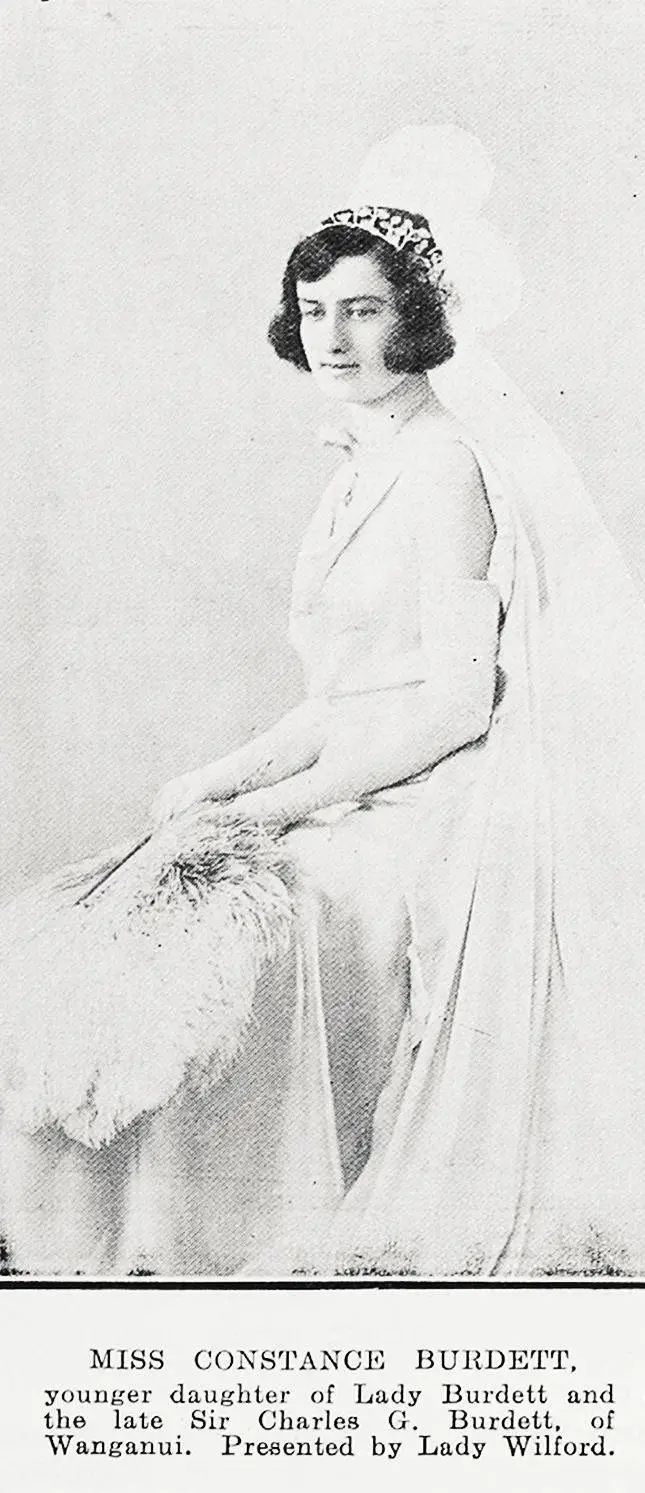 Miss Constance Burdett of Wanganui