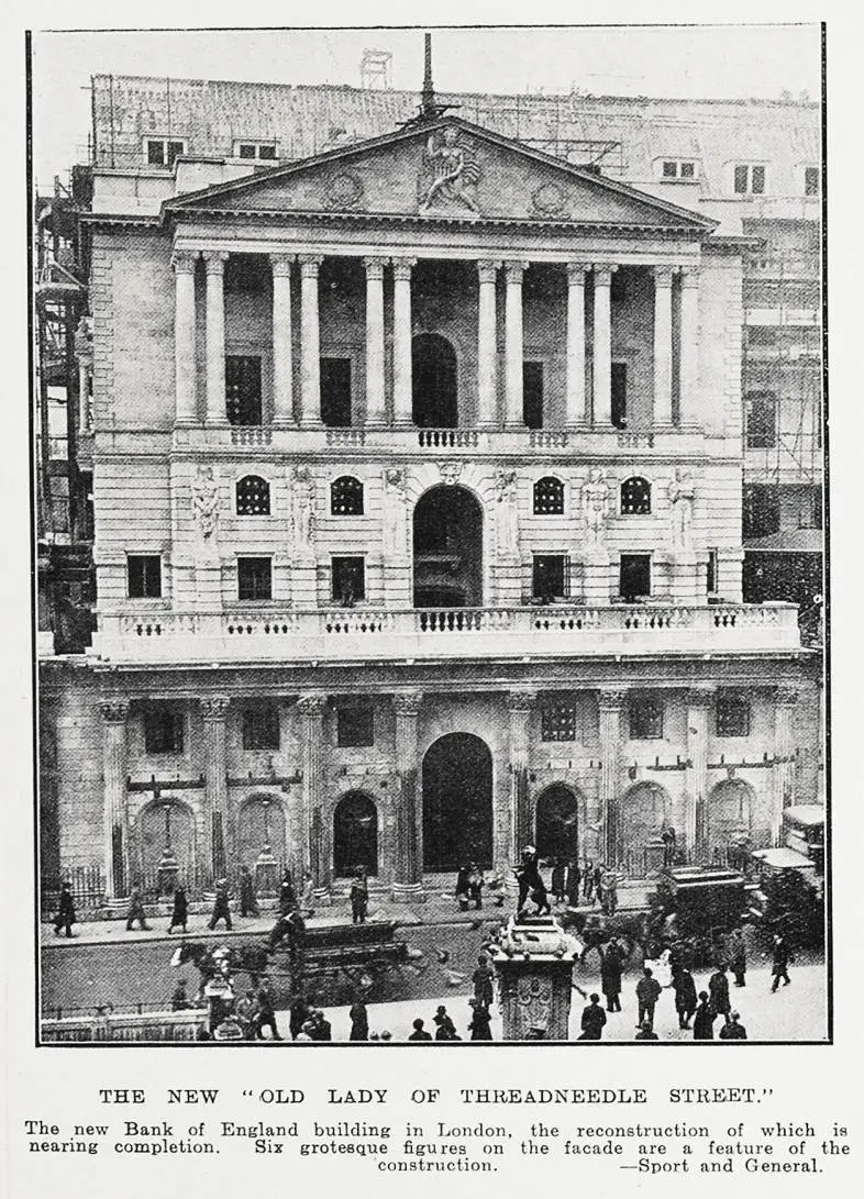 The new 'old lady of Threadneedle Street.'