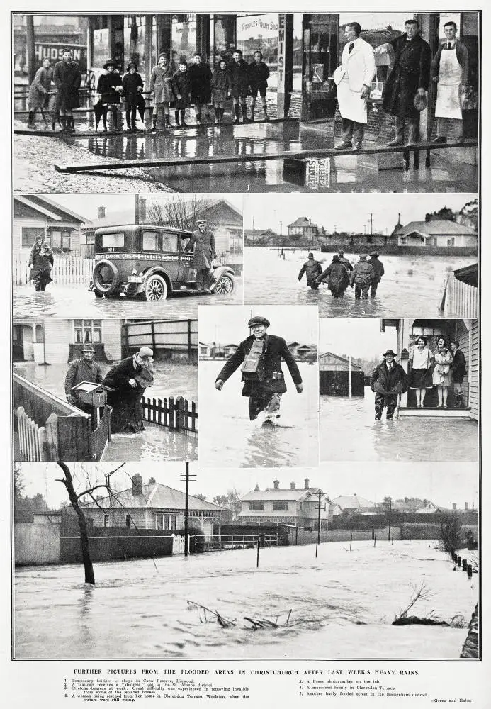 Further pictures from the flooded areas in Christchurch after last week's heavy rains