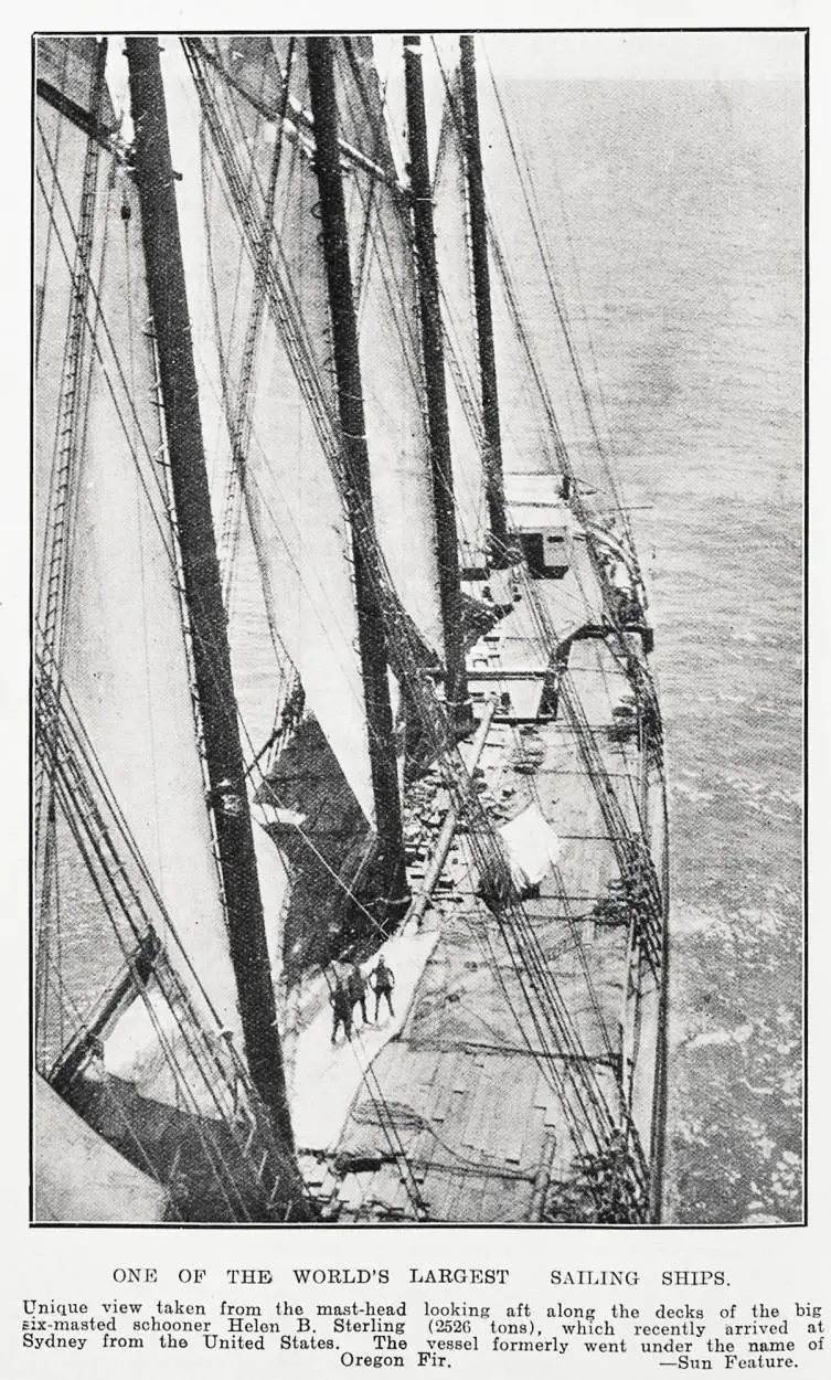 One of the world's largest sailing ships
