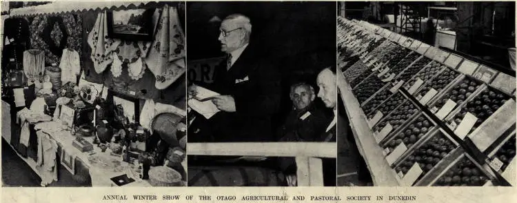 Annual winter show of the Otago Agricultural and Pastoral Society in Dunedin