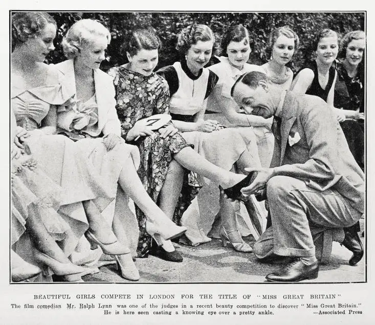 Beautiful girls compete in London for the title of 'Miss Great Britain.'
