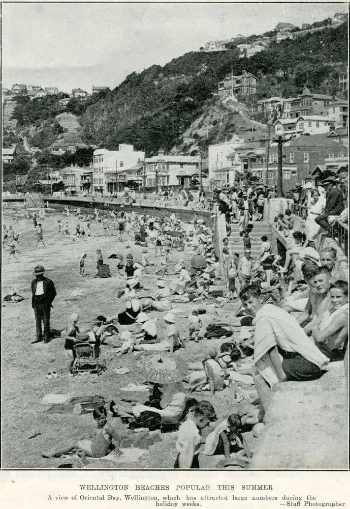 Wellington beaches popular this summer
