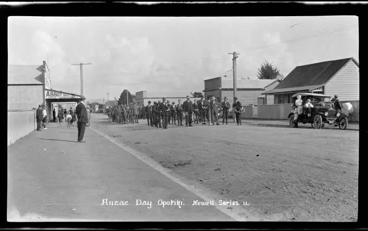 Anzac Day, Opotiki