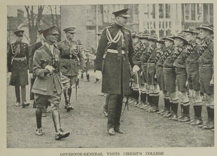 Governor General visits Christ's College