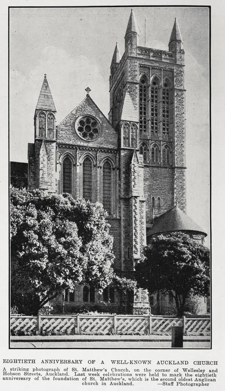 Eightieth anniversary of a wall-known Auckland church