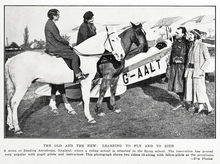 The old and the new: learning to fly and to ride