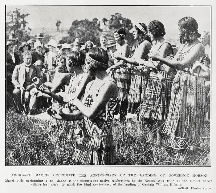 Auckland Māori celebrate the anniversary of the landing of Governor Hobson