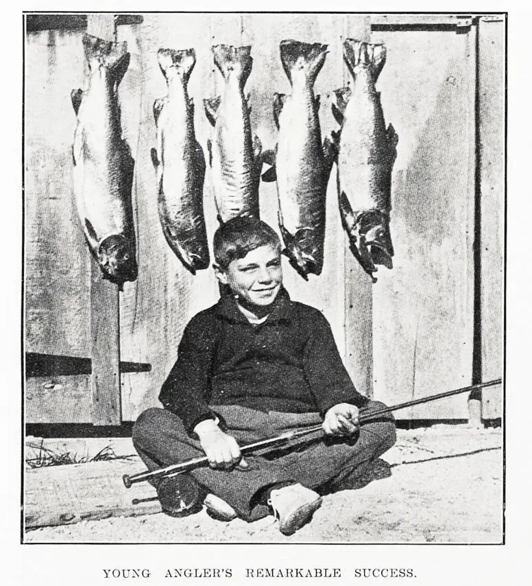 Young angler's remarkable success
