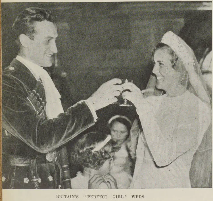The wedding of Miss Prunella Stack to Lord David Douglas-Hamilton in Glasgow