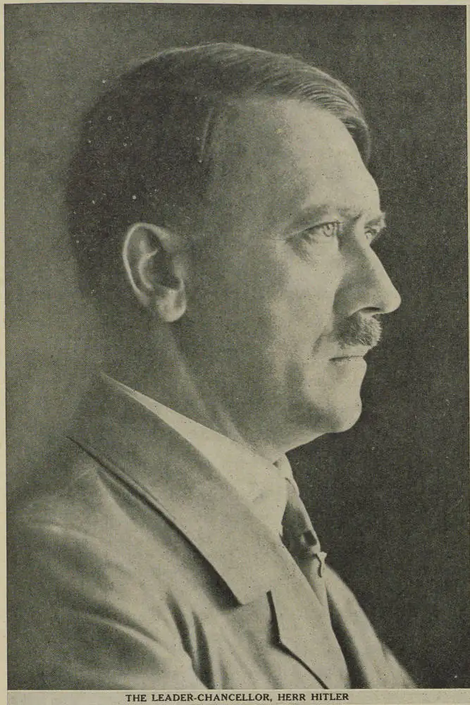 The leader-Chancellor, Herr Hitler