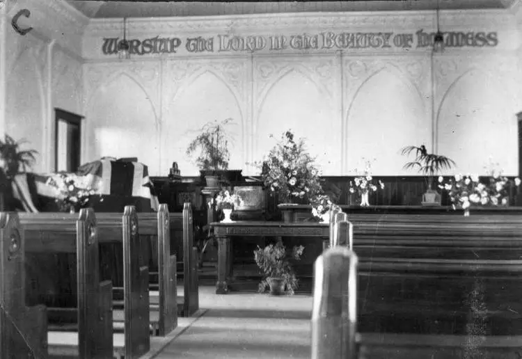Interior of Northcote Methodist Church, Stafford Road, Northcote Point.
