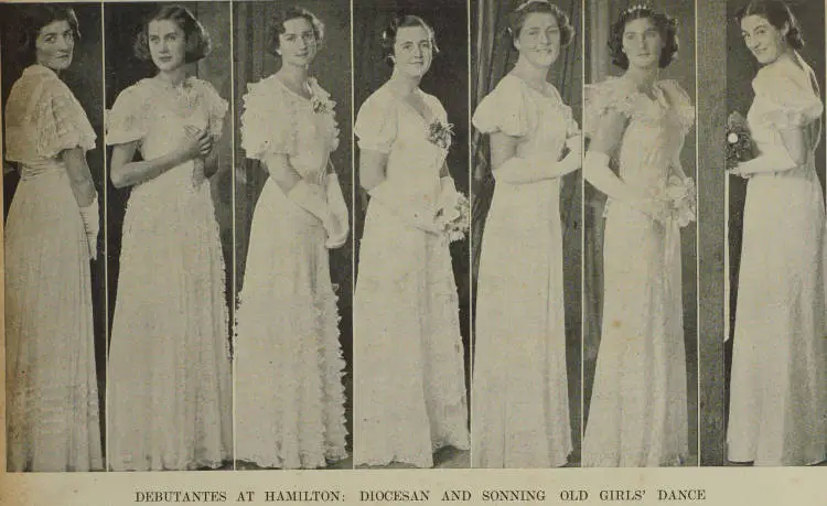 Debutantes at Hamilton: Diocesan and Sonning Old Girls' dance