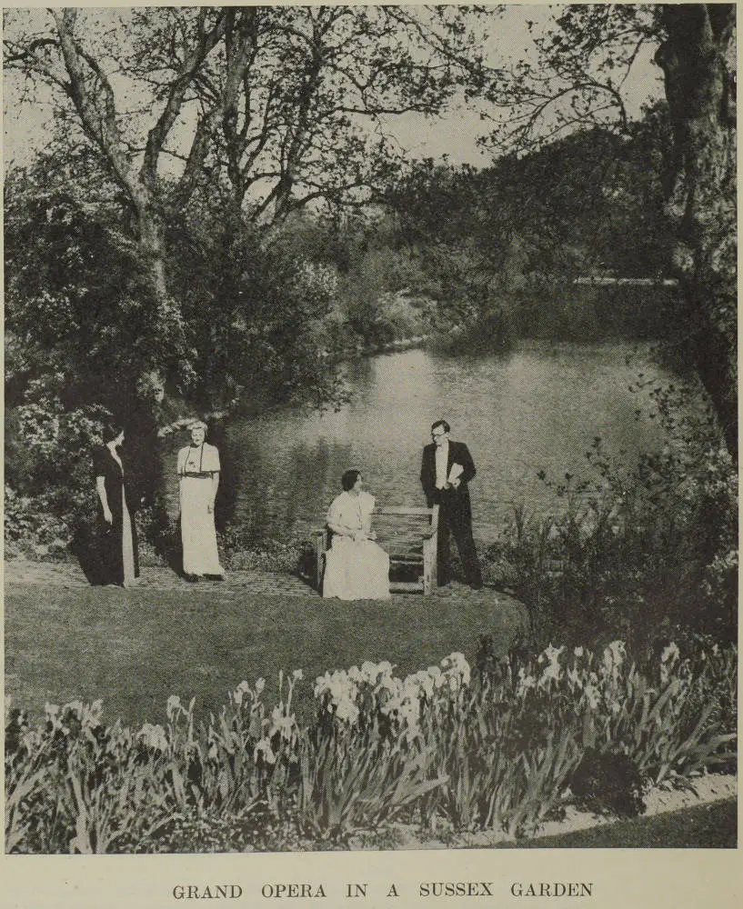 Glyndebourne Opera Festival held in a Sussex garden