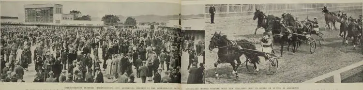 Inter-Dominion championship meeting of the New Zealand Metropolitan Trotting Club at Addington Racecourse