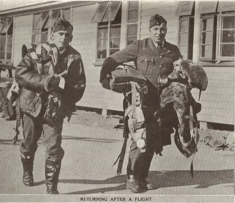 Returning after a flight