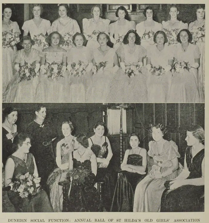 Dunedin social function: annual ball of St Hilda's Old Girls' Association