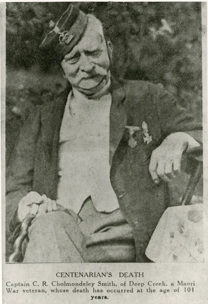 Captain Charles Ross Cholmondeley-Smith, 1935