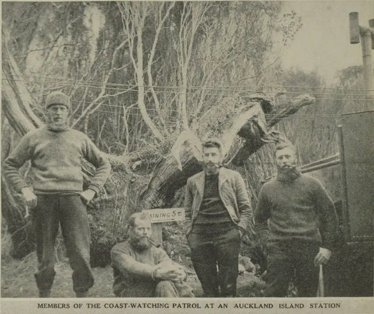 Coastwatchers on Sub-Antarctic islands