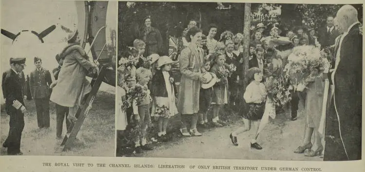 The Royal Visit to the Channel Islands: liberation of only British territory under German control