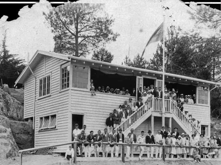 Opening of the Northcote Tennis Club pavillion.