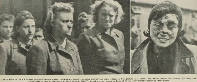 Horrific pictures from Bergen Belsen concentration camp