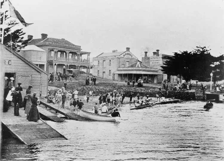 Opening of Devonport Rowing Club, Devonport, North Shore.