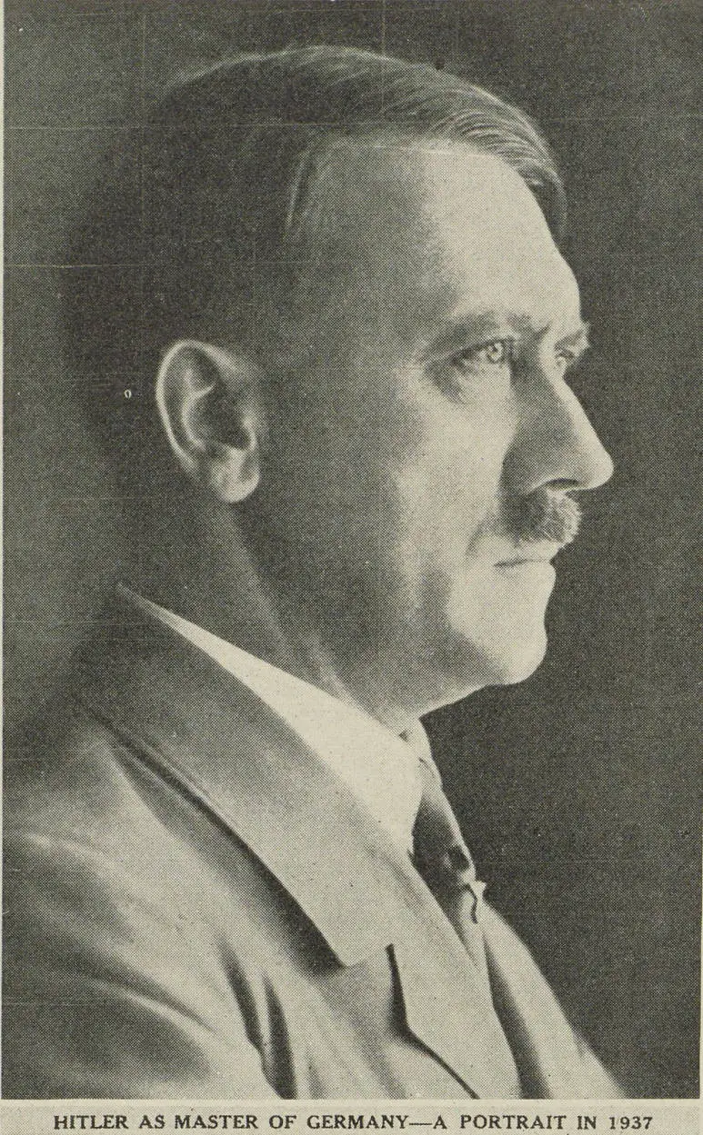 Hitler as master of Germany - a portrait in 1937