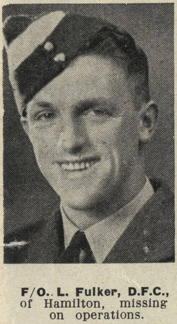 Flying Officer L. Fulker, D. F. C., of Hamilton, missing on operations
