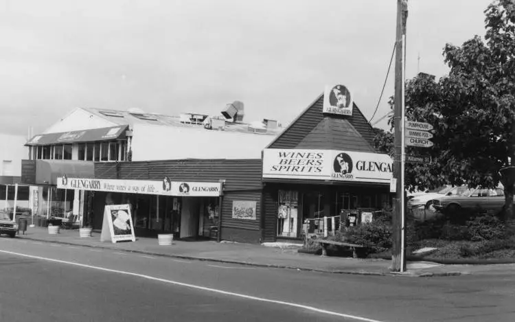 Glengarry Wines, corner Hurstmere Road and Killarney Street, Takapuna.