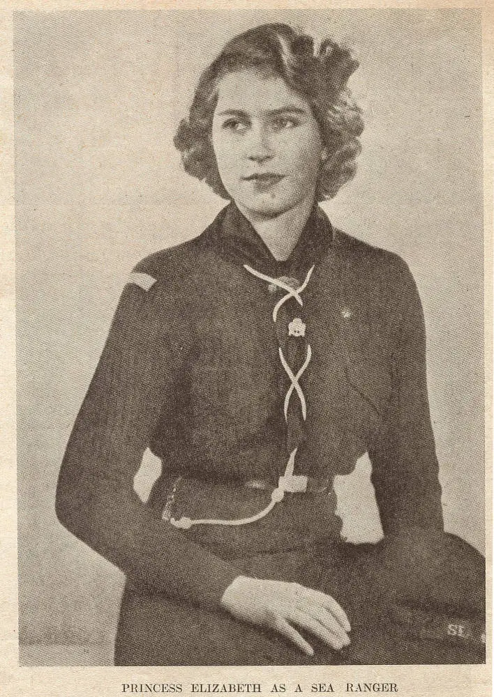 Princess Elizabeth as a sea ranger