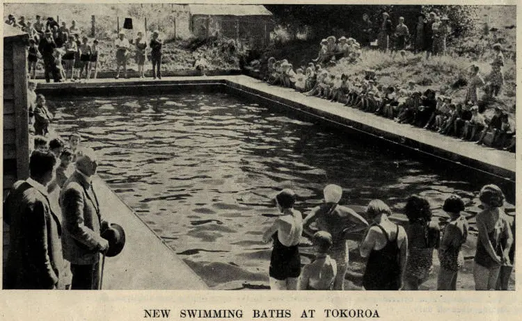 New swimming baths at Tokoroa