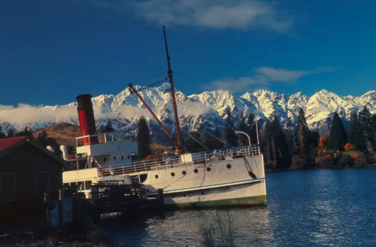 The Earnslaw on Lake Wakatipu, 1977