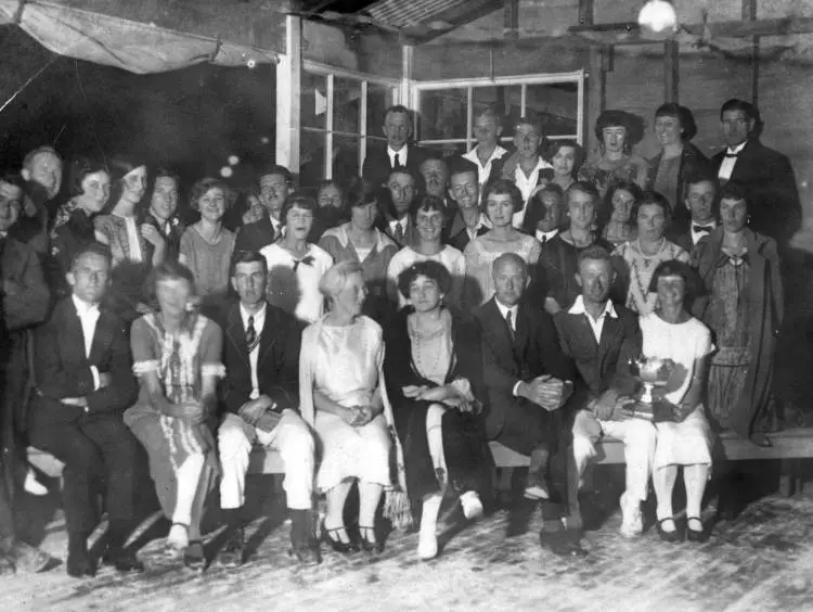 Opening of the Northcote Tennis Club pavillion.