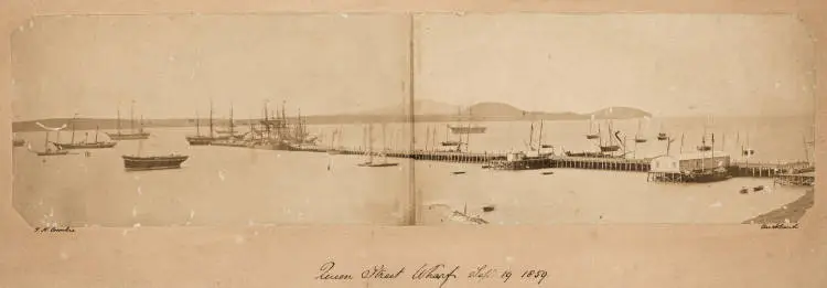 Queen Street Wharf, 1859