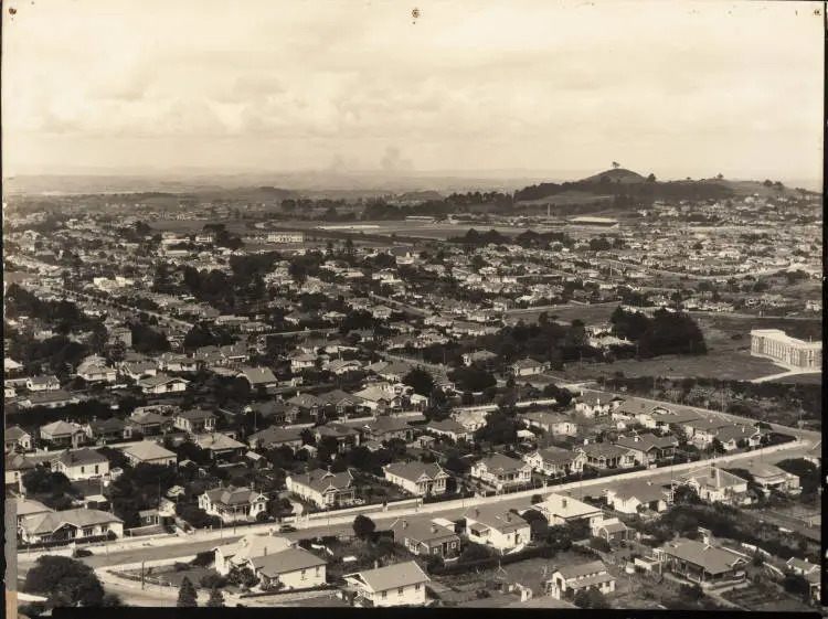 One Tree Hill from Mount Eden, 1929