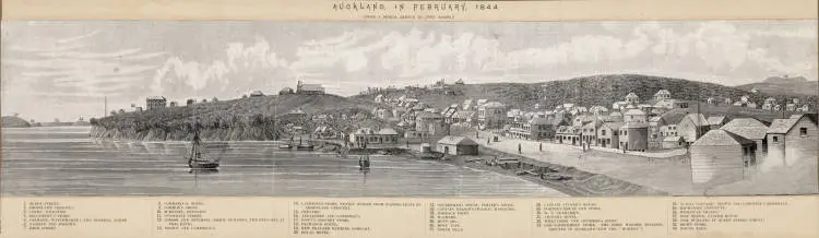 Auckland in February, 1844