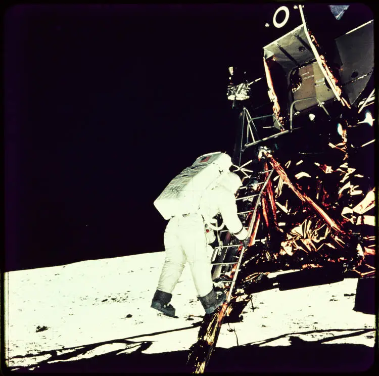 Apollo 11 moon landing, 1969