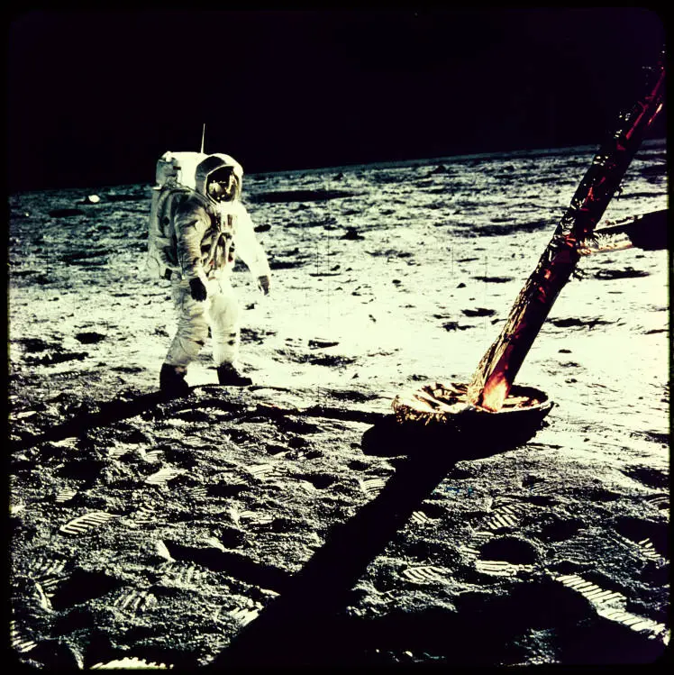 Apollo 11 moon landing, 1969