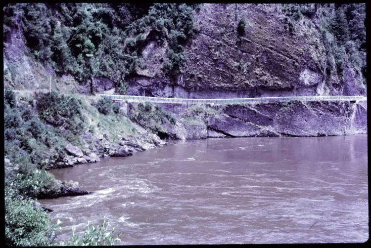 Hawks Crag, Lower Buller Gorge, 1967