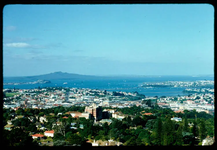 Auckland from One Tree Hill