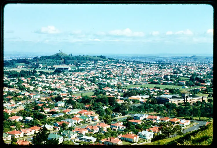 One Tree Hill from Mount Eden