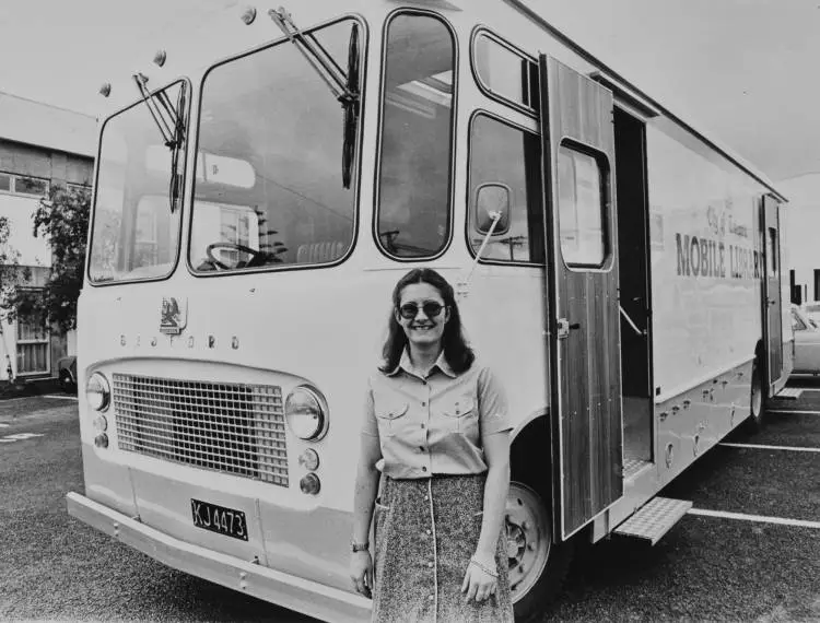 A new mobile library van for the City of Takapuna.